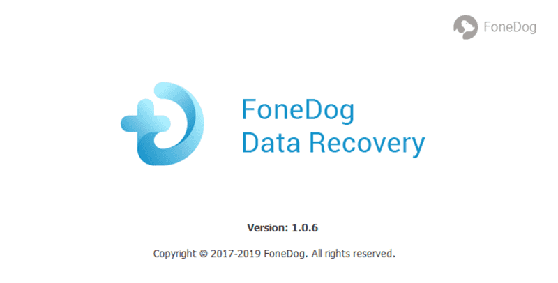 قم بتشغيل FoneDog Data Recovery