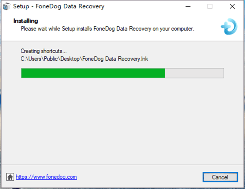 أفضل بديل لاستعادة بيانات iBeesoft: FoneDog Data Recovery - التثبيت