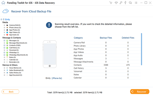 نتائج تحديد icloud