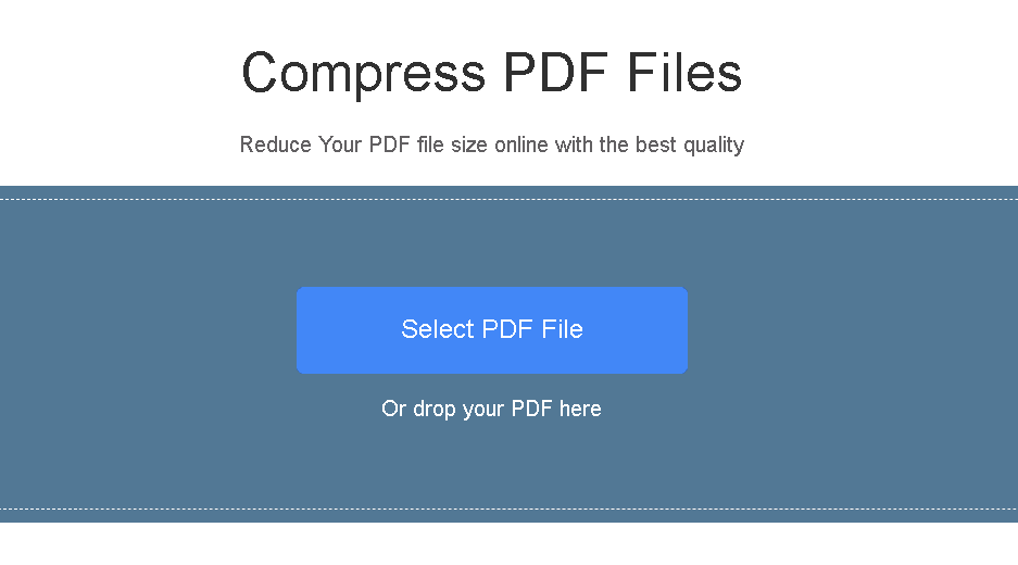 برنامج FoneDog PDF Compressor عبر الإنترنت