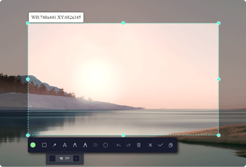 لقطة شاشة على Lenovo ThinkPad عبر FoneDog Screen Recorder