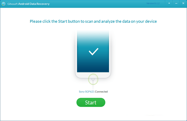 تطبيق Gihosoft Android Data Recovery