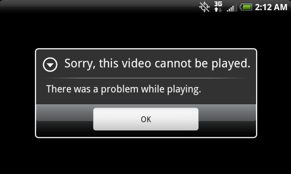 إصلاح مقاطع الفيديو غير قادر على تشغيل Android لا يمكن