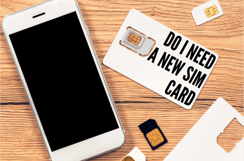 هاتف Android قل لا خدمة بطاقة Sim