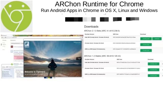 ARChon Runtime للكروم