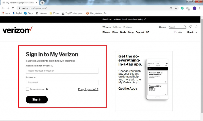 كيف تقرأ رسائل Verizon النصية عبر الإنترنت لأول مرة