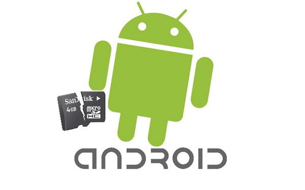 بطاقة Android Sd تالفة