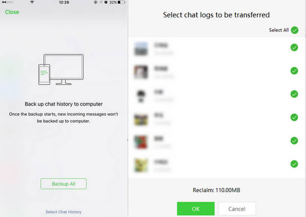 انقل محفوظات WeChat إلى هاتف جديد WeChat Windows