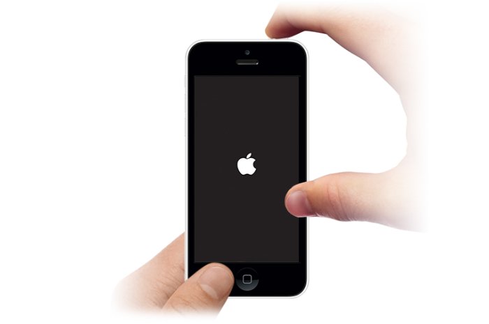 إصلاح iPhone Frozen عن طريق فرض إعادة تشغيل iPhone