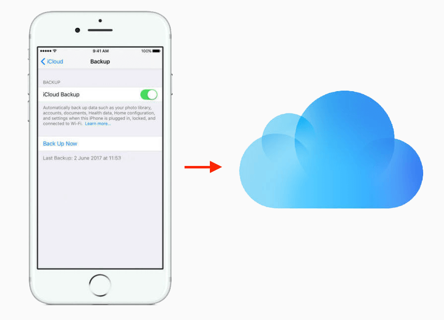 اي فون النسخ الاحتياطي ل Icloud