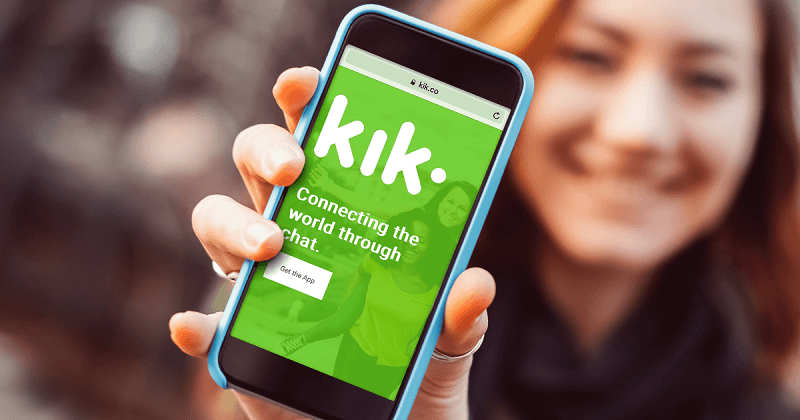 Kik للهواتف الذكية التي تعمل بنظام Windows