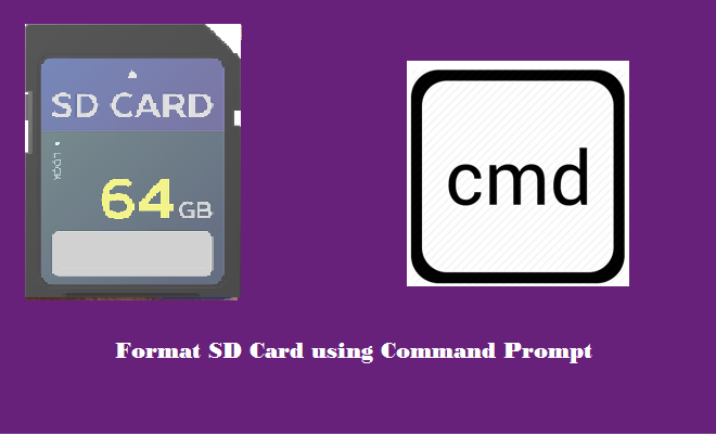 تنسيق بطاقة SD عبر CMD