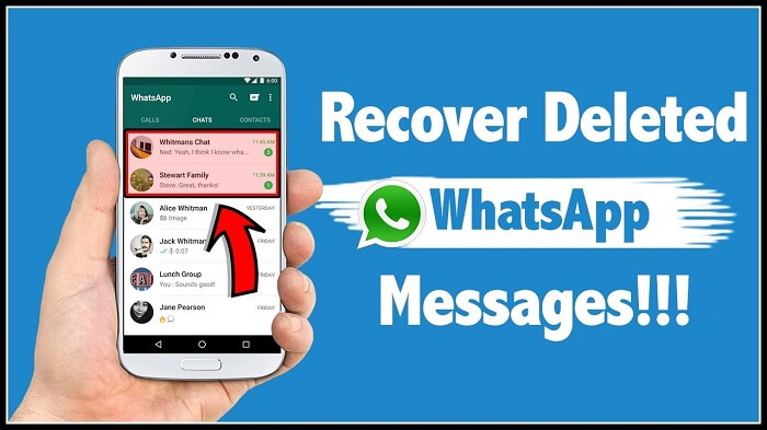 استعادة رسالة Whatsapp المحذوفة