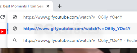 كيفية تحويل مقطع YouTube إلى GIF باستخدام الإنترنت