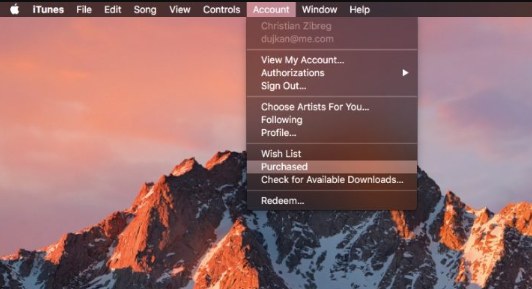 حاول إعادة تنزيل الموسيقى من متجر iTunes على جهاز الكمبيوتر الخاص بك