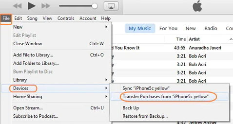 استخدم iTunes Free لنقل MP3 من iPhone إلى الكمبيوتر