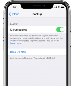 قم بعمل نسخة احتياطية من iCloud لنقل بيانات iPhone الخاصة بك إلى جهاز Samsung الخاص بك
