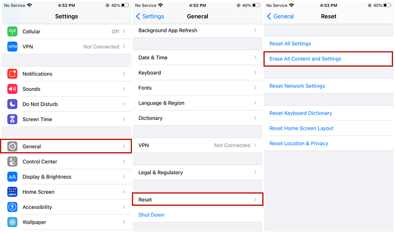استعادة سجل المكالمات على iPhone باستخدام النسخ الاحتياطية على iCloud