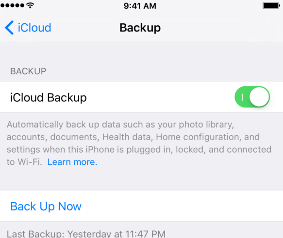 احفظ ملفات وسائط WhatsApp على iPhone باستخدام iCloud Backup
