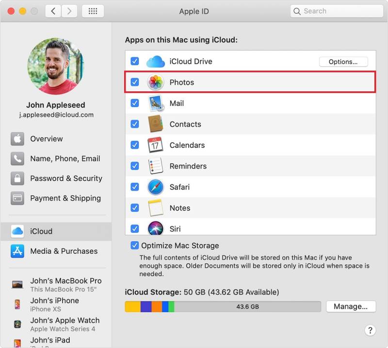 انقل iPhone GIF إلى Mac من خلال iCloud