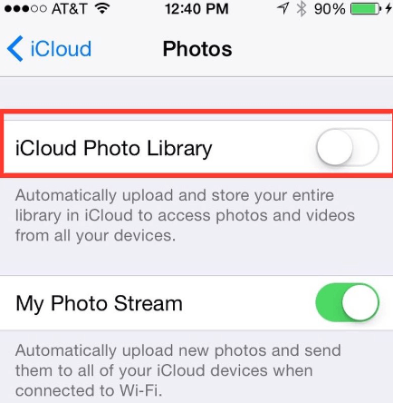 انقل الصور من iPhone القديم إلى iPhone الجديد باستخدام iCloud