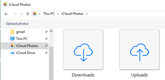 انقل الصور من iCloud إلى الكمبيوتر من تطبيق iCloud