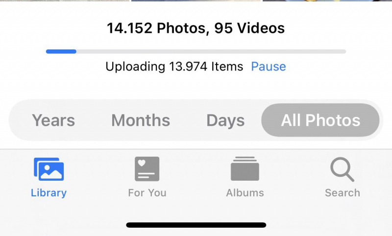 لماذا "لم يتم نقل الصور إلى iPhone الجديد" - في انتظار تحميلات الصور على iCloud
