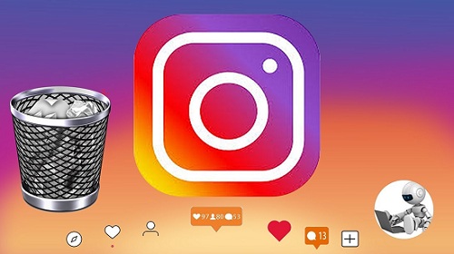 امسح Instagram المؤقت