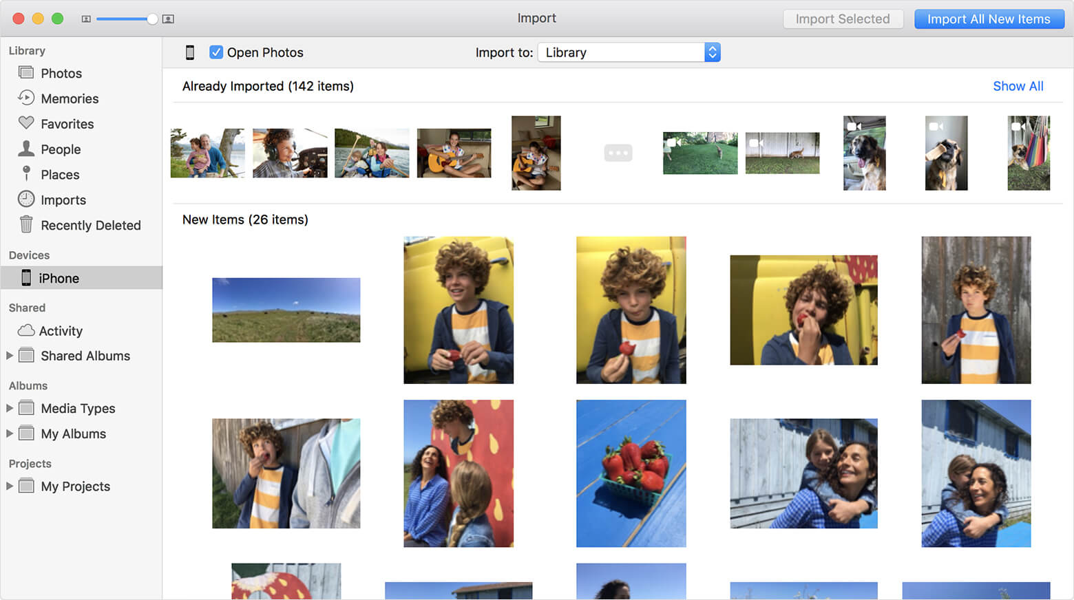كيفية تنزيل جميع الصور من iPhone إلى Mac