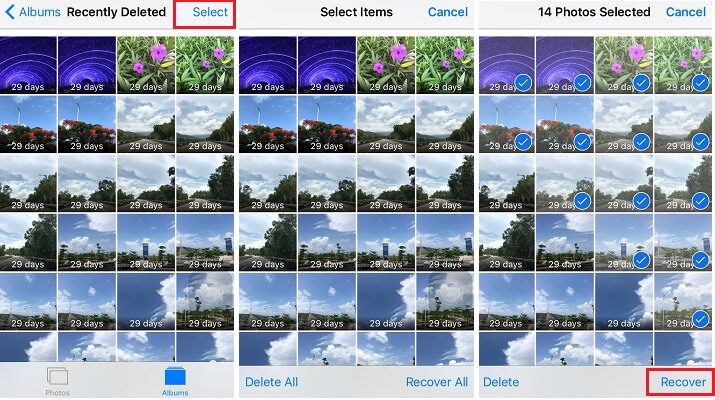 احذف الصور من iPhone، ولكن ليس من iCloud - استخدم المجلد "المحذوف مؤخرًا".