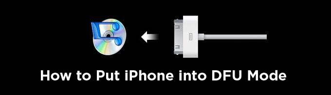 كيفية وضع Iphone في وضع Dfu