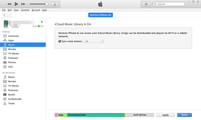 كيفية إزالة المذكرات الصوتية من iPhone عبر iTunes و iTunes Sync