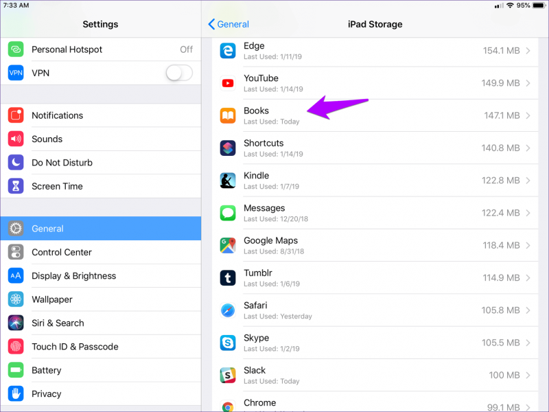 كيفية حذف كتب iCloud يدويًا