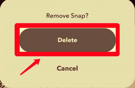 حذف صور Snapchat من الذكريات يدويًا