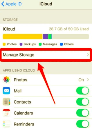 قم بإدارة تخزين iCloud لشراء المزيد من السعة التخزينية على iPhone
