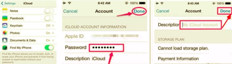 قم بإزالة iCloud من إعدادات iPhone بدون كلمة مرور