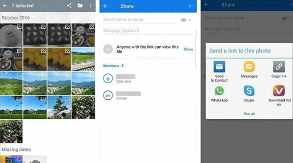 انقل الصور من Samsung إلى iPhone باستخدام Dropbox