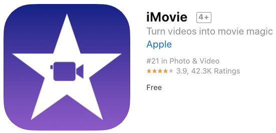 تسريع فيديو iPhone مع iMovie