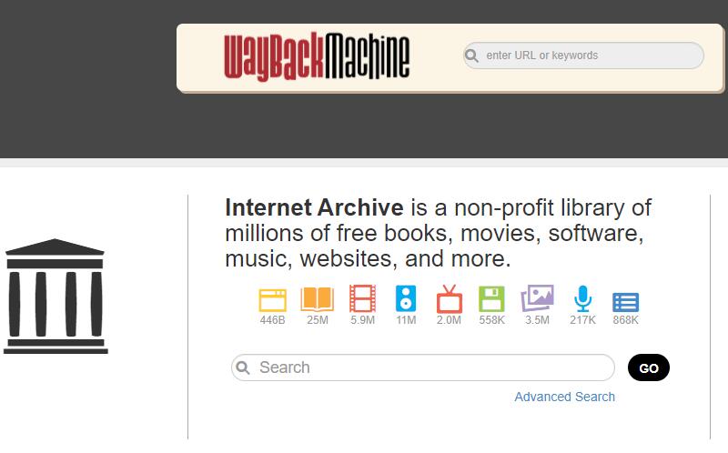انظر إلى Instagram عبر Internet Archive