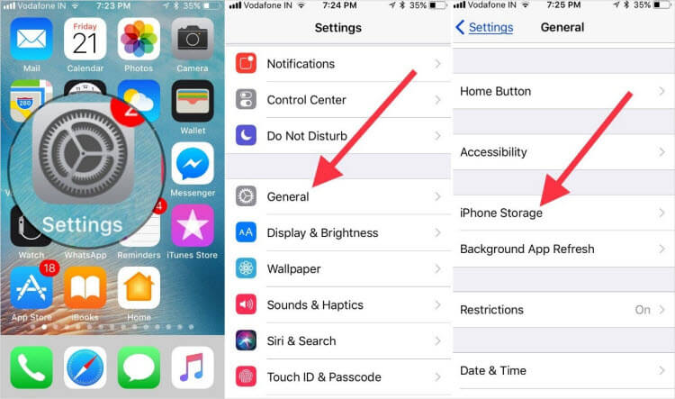 مسح ذاكرة التخزين المؤقت للتطبيقات على iPhone دون حذف التطبيق - إلغاء تحميل التطبيقات غير المستخدمة