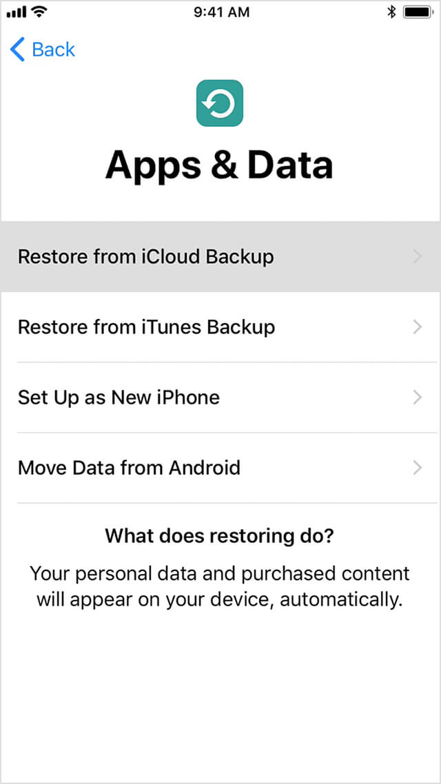إظهار الرسائل المحذوفة على iPhone باستخدام iCloud Backup