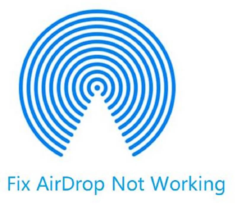إصلاح Airdrop لا يعمل