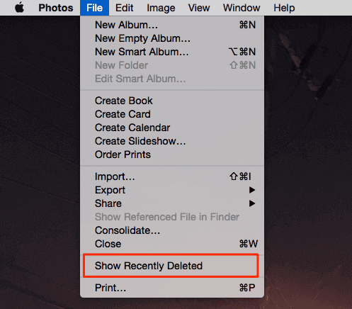 استرجع الصور المحذوفة على iPhone باستخدام Finder على Mac