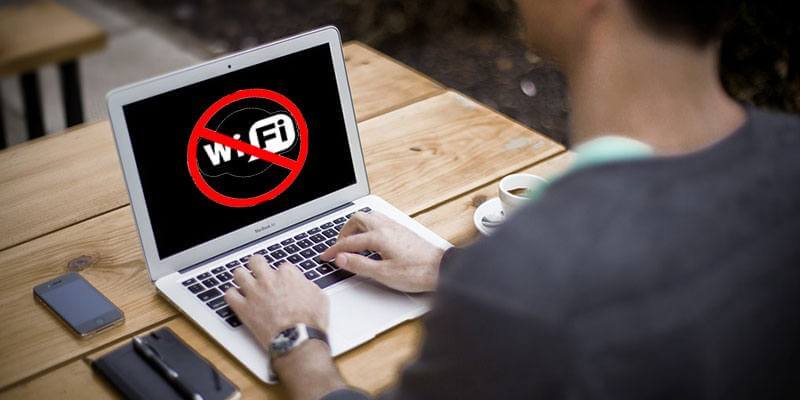 Mac غير متصل بشبكة Wifi