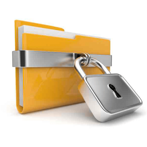 ضع كلمة المرور على Folder Mac Lock