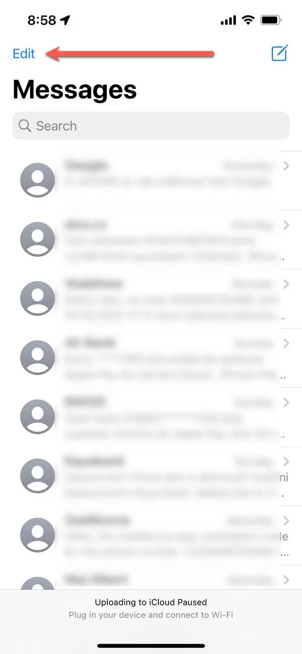 استرجع الرسائل النصية المحذوفة على iPhone باستخدام مجلد مهملات تطبيق الرسائل