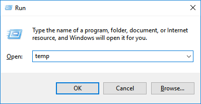 قم بإزالة مجلد Temp لإصلاحه عندما لا يعمل تطبيق الأفلام والتلفزيون بنظام Windows 10