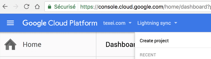 الوصول إلى Google Cloud باستخدام متصفح الويب