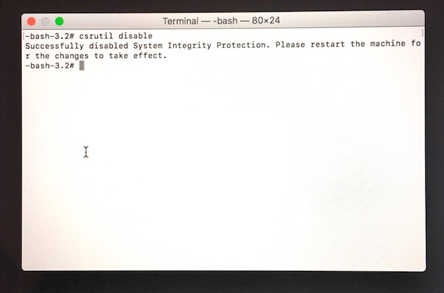 قم بإيقاف تشغيل حماية سلامة النظام (SIP) في Mac