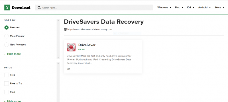 مراجعات DriveSavers لاستعادة البيانات